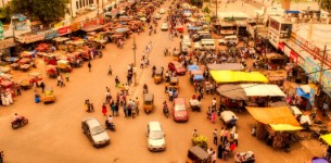 street market south asia
